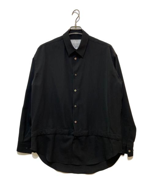 UNITED ARROWS & SONS（ユナイテッドアローズ アンド サンズ）UNITED ARROWS & SONS (ユナイテッドアローズ アンド サンズ) A TO E SHIRT ブラック サイズ:Mの古着・服飾アイテム