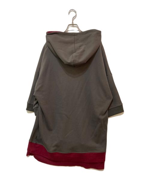 glamb（グラム）glamb (グラム) Deformed Light Hoodie ブラウン サイズ:Sの古着・服飾アイテム