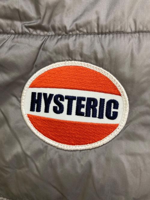 Hysteric Glamour（ヒステリックグラマー）Hysteric Glamour (ヒステリックグラマー) ダウンジャケット　0263AB03 グレー サイズ:Smallの古着・服飾アイテム