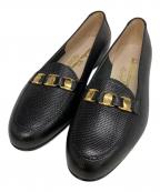 Salvatore Ferragamoサルヴァトーレ フェラガモ）の古着「ヴァラリボンパンプス」｜ブラック