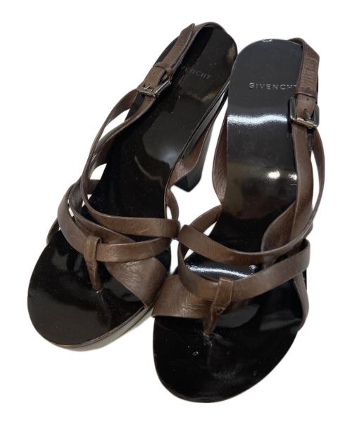 GIVENCHY（ジバンシィ）GIVENCHY (ジバンシィ) ヒールパンプス ブラウン サイズ:37の古着・服飾アイテム