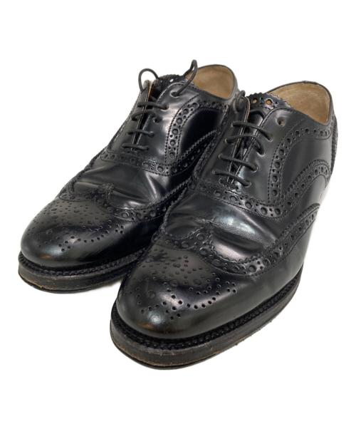 Church’s（チャーチ）Church’s (チャーチ) ウイングチップドレスシューズ ブラック サイズ:361/2の古着・服飾アイテム