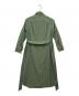 SOEJU (ソージュ) ソフトオックスシャツワンピース  S-00-OP-006 グリーン サイズ:XS：9000円