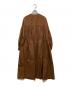 yangany (ヤンガニー) ノーカラーコート ブラウン サイズ:38：8000円