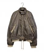 DIESELディーゼル）の古着「J-U23 ライトジャケット」｜グレー