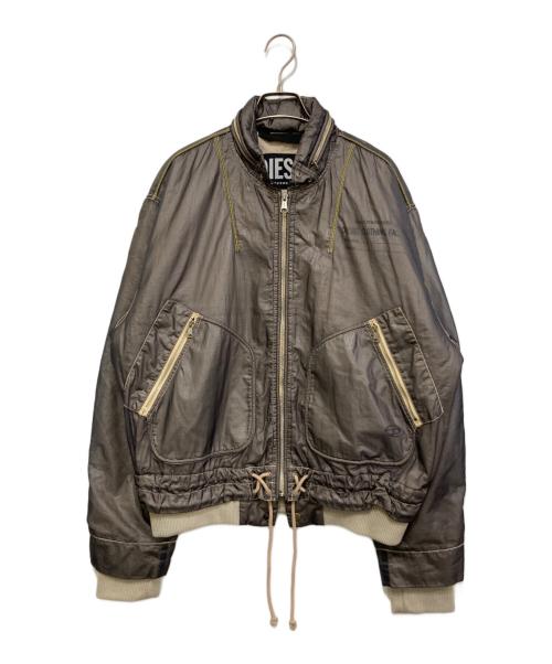 DIESEL（ディーゼル）DIESEL (ディーゼル) J-U23 ライトジャケット グレー サイズ:Sの古着・服飾アイテム