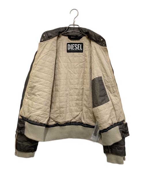 DIESEL（ディーゼル）DIESEL (ディーゼル) J-U23 ライトジャケット グレー サイズ:Sの古着・服飾アイテム