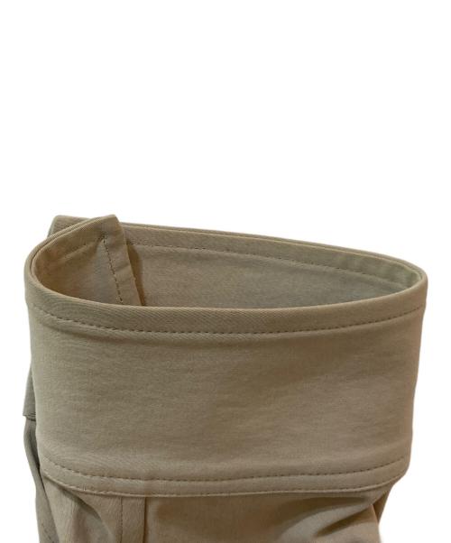 nonnotte（ノノット）nonnotte (ノノット) Zip Up Blouson Hard Twist incomplete double cloth　N-24S-012 ベージュ サイズ:4の古着・服飾アイテム