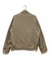 nonnotte (ノノット) Zip Up Blouson Hard Twist incomplete double cloth　N-24S-012 ベージュ サイズ:4：25000円