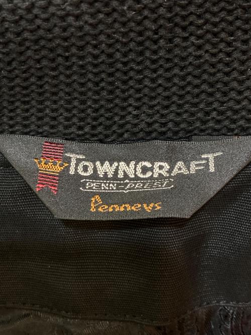 TOWN CRAFT（タウンクラフト）TOWN CRAFT (タウンクラフト) waiper (ワイパー) ダービーベスト ブラック サイズ:XLの古着・服飾アイテム