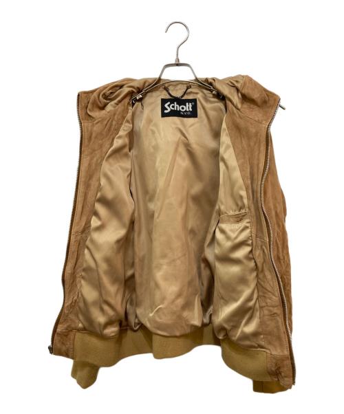 Schott（ショット）Schott (ショット) レザージャケット ブラウン サイズ:36の古着・服飾アイテム