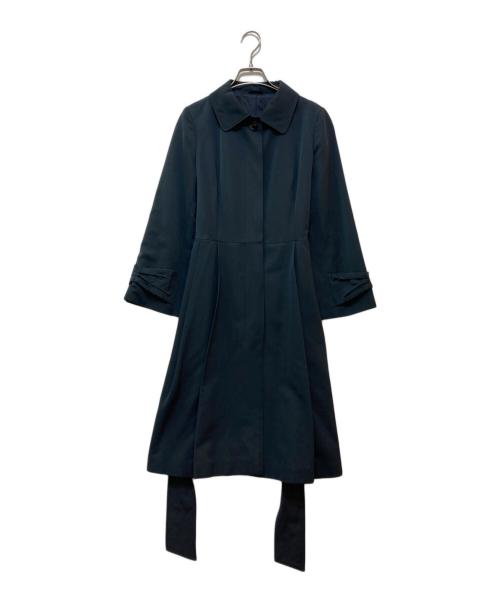 ANAYI（アナイ）ANAYI (アナイ) グログランコート 101717-17-210-65-360 ネイビー サイズ:36の古着・服飾アイテム