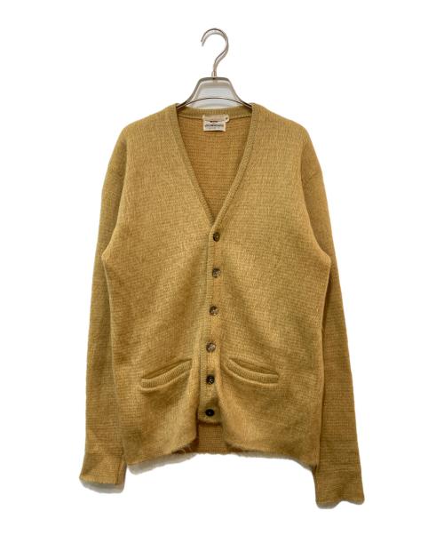 pennleigh（ペンリー）pennleigh (ペンリー) ウールモヘアカーディガン イエロー サイズ:Lの古着・服飾アイテム