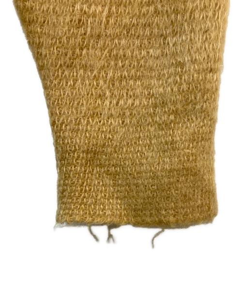 pennleigh（ペンリー）pennleigh (ペンリー) ウールモヘアカーディガン イエロー サイズ:Lの古着・服飾アイテム