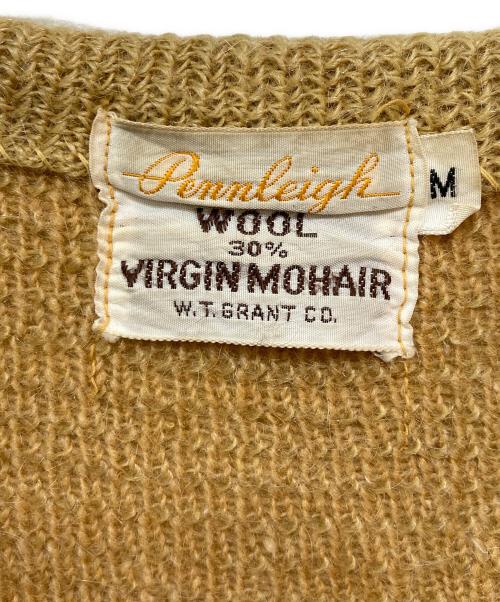 pennleigh（ペンリー）pennleigh (ペンリー) ウールモヘアカーディガン イエロー サイズ:Lの古着・服飾アイテム