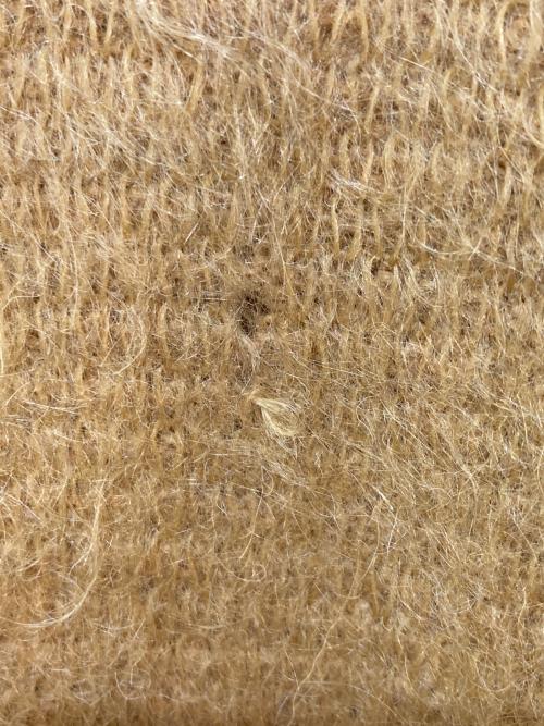 pennleigh（ペンリー）pennleigh (ペンリー) ウールモヘアカーディガン イエロー サイズ:Lの古着・服飾アイテム