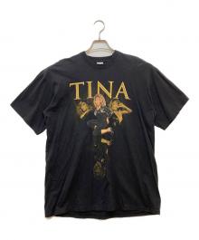 FRUIT OF THE LOOM（フルーツオブザルーム）の古着「00's LIVE IN CONCERT Tシャツ」｜ブラック