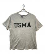 Championチャンピオン）の古着「90's USMA プリントTシャツ」｜グレー