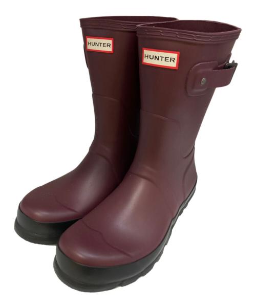 HUNTER（ハンター）HUNTER (ハンター) レインブーツ ブラウン サイズ:UK8の古着・服飾アイテム