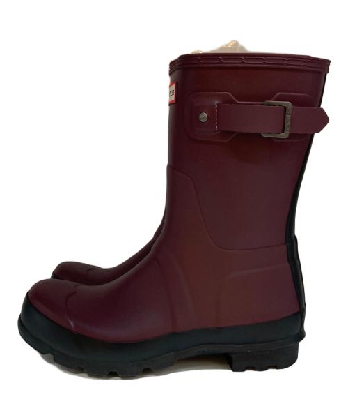 HUNTER（ハンター）HUNTER (ハンター) レインブーツ ブラウン サイズ:UK8の古着・服飾アイテム