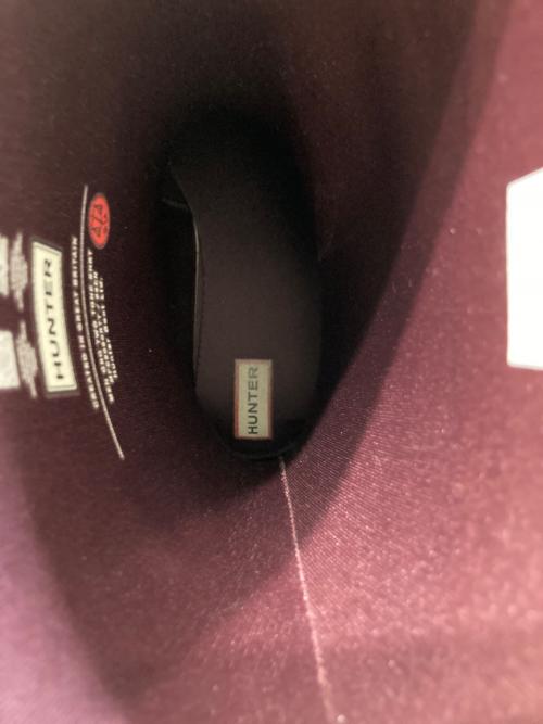 HUNTER（ハンター）HUNTER (ハンター) レインブーツ ブラウン サイズ:UK8の古着・服飾アイテム