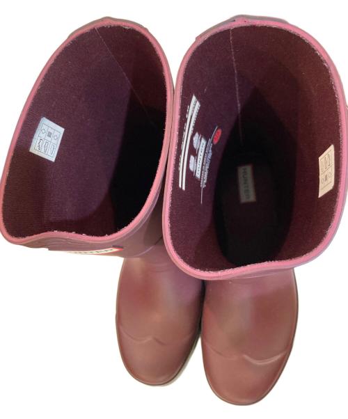 HUNTER（ハンター）HUNTER (ハンター) レインブーツ ブラウン サイズ:UK8の古着・服飾アイテム