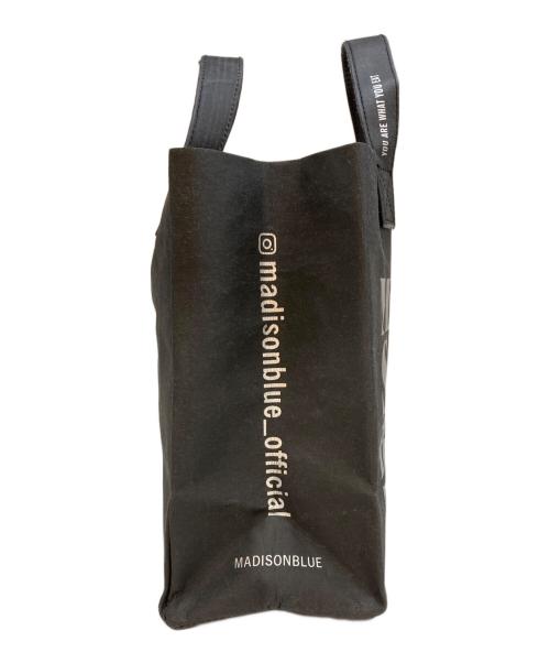MADISON BLUE（マディソンブルー）MADISON BLUE (マディソンブルー) ミニトートバッグ ブラックの古着・服飾アイテム