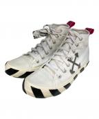 OFFWHITEオフホワイト）の古着「ハイカットスニーカー」｜ホワイト