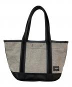 PORTER GIRLポーターガール）の古着「シャンブレートートバッグ」｜グレー