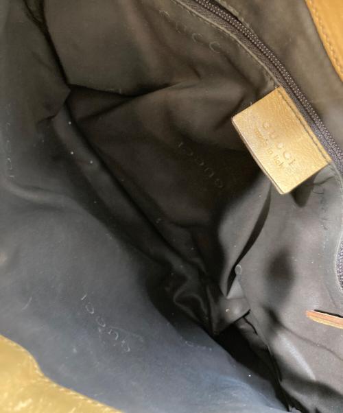 GUCCI（グッチ）GUCCI (グッチ) GGキャンバスショルダーバッグ　0014129 ベージュの古着・服飾アイテム
