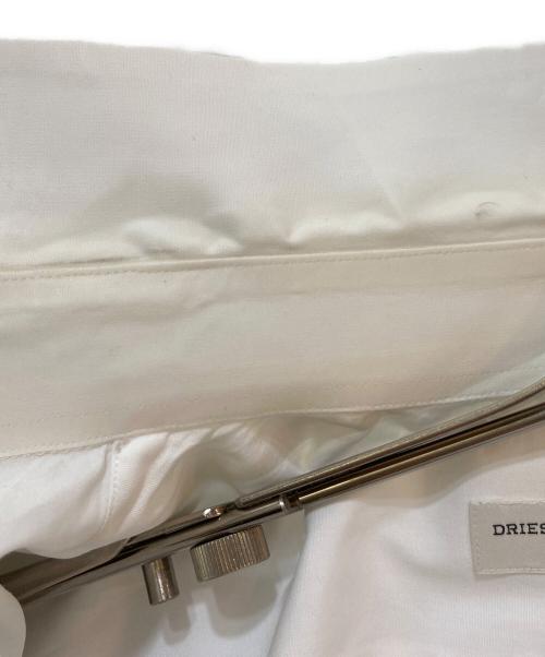 DRIES VAN NOTEN（ドリスヴァンノッテン）DRIES VAN NOTEN (ドリスヴァンノッテン) カッタウェイシャツ ホワイト サイズ:46の古着・服飾アイテム