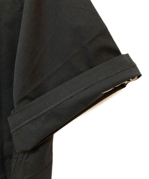 KEBOZ（ケボズ）KEBOZ (ケボズ) ベースボールシャツ ブラック サイズ:LARGEの古着・服飾アイテム