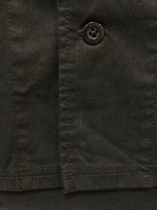 KEBOZ（ケボズ）KEBOZ (ケボズ) ベースボールシャツ ブラック サイズ:LARGEの古着・服飾アイテム