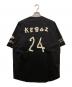 KEBOZ (ケボズ) ベースボールシャツ ブラック サイズ:LARGE：5000円