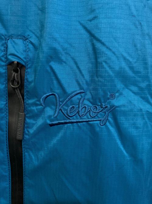KEBOZ（ケボズ）KEBOZ (ケボズ) NANGA (ナンガ) DOWN JACKET ブルー サイズ:XLの古着・服飾アイテム