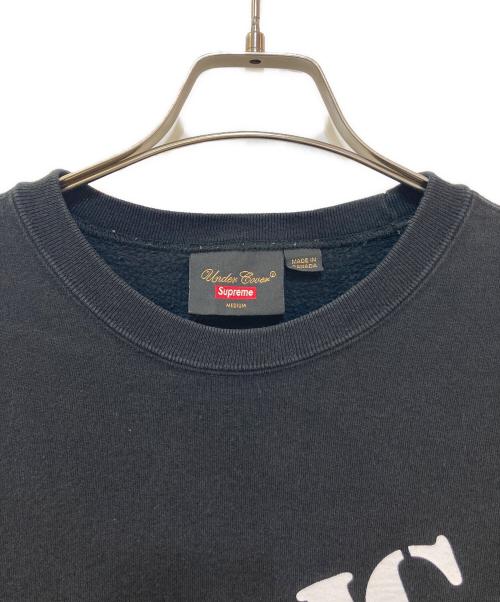 SUPREME（シュプリーム）SUPREME (シュプリーム) UNDERCOVER (アンダーカバー) Public Enemy Crewneck Sweatshirt　 ブラック サイズ:Ｍの古着・服飾アイテム