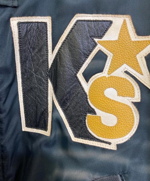 K'S GAME（ケイズゲーム）K'S GAME (ケイズゲーム) レーシングジャケット ブラック サイズ:Mの古着・服飾アイテム