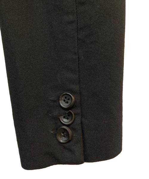 COMME des GARCONS HOMME（コムデギャルソン オム）COMME des GARCONS HOMME (コムデギャルソン オム) 製品染めポリ縮2Bジャケット　HB-J038 ブラック サイズ:SSの古着・服飾アイテム
