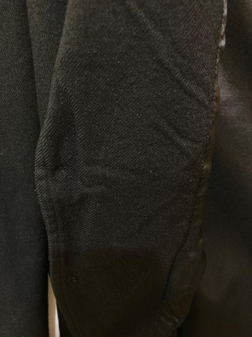 COMME des GARCONS HOMME（コムデギャルソン オム）COMME des GARCONS HOMME (コムデギャルソン オム) 製品染めポリ縮2Bジャケット　HB-J038 ブラック サイズ:SSの古着・服飾アイテム