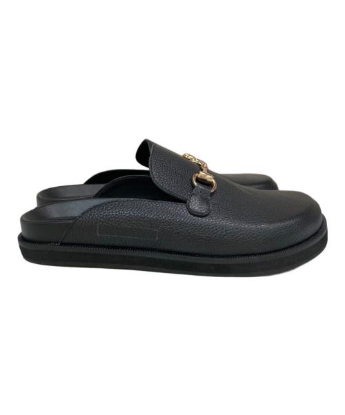 MOHI（モヒ）MOHI (モヒ) ホースビットサンダル ブラック サイズ:37の古着・服飾アイテム