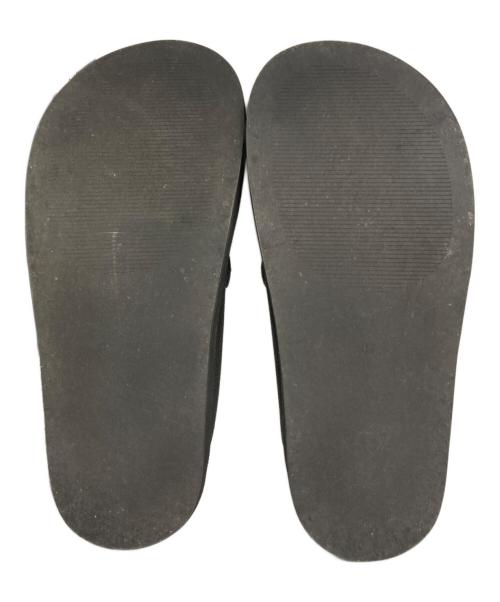 MOHI（モヒ）MOHI (モヒ) ホースビットサンダル ブラック サイズ:37の古着・服飾アイテム