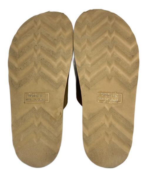 MOHI（モヒ）MOHI (モヒ) ファーサンダル ブラウン サイズ:37の古着・服飾アイテム