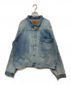 LEVI'S VINTAGE CLOTHINGリーバイス ビンテージ クロージング）の古着「1936 TYPE I JACKET ALL DRAINED」｜インディゴ