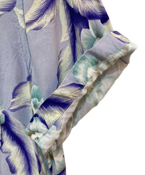 stussy（ステューシー）stussy (ステューシー) レーヨンアロハシャツ パープル サイズ:Mの古着・服飾アイテム