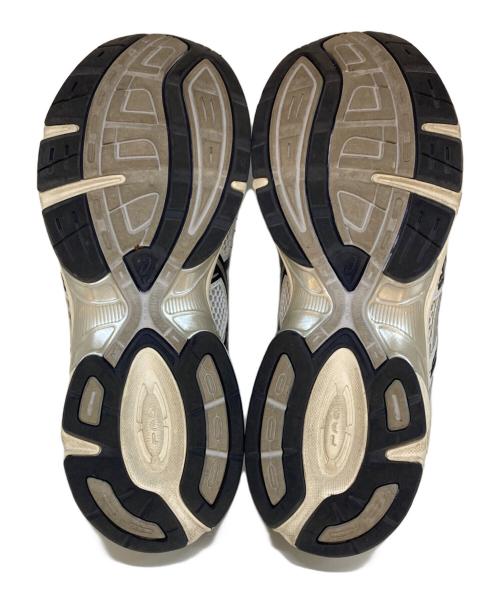 asics（アシックス）asics (アシックス) GEL-1130 ホワイト×ネイビー サイズ:27.5の古着・服飾アイテム