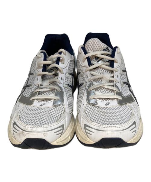 asics（アシックス）asics (アシックス) GEL-1130 ホワイト×ネイビー サイズ:27.5の古着・服飾アイテム
