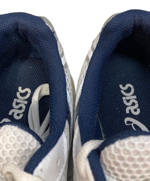 asics（アシックス）asics (アシックス) GEL-1130 ホワイト×ネイビー サイズ:27.5の古着・服飾アイテム