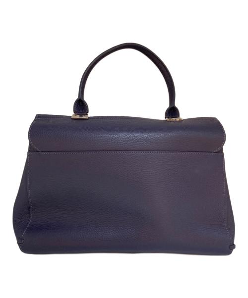 LONGCHAMP（ロンシャン）LONGCHAMP (ロンシャン) マドレーヌ トートバッグ ネイビーの古着・服飾アイテム