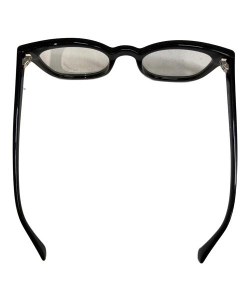 The Silent Soul（ザ サイレント ソウル）The Silent Soul (ザ サイレント ソウル) TSS SQUARE BLACK FRAME CLEAR LENS ブラックの古着・服飾アイテム