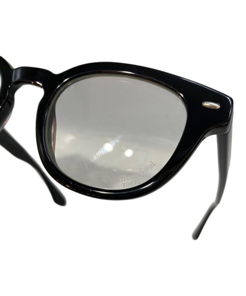 The Silent Soul（ザ サイレント ソウル）The Silent Soul (ザ サイレント ソウル) TSS WELLINGTON BLACK FRAME CLEAR LENS ブラックの古着・服飾アイテム